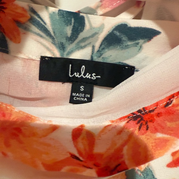 Lulu's Bloom with a View White Floral Skirt Set - Picture 5 of 7